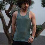 زیرپوش مردانه رکابی پلی استر پنبه سایز 60