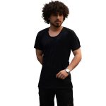 زیرپوش مردانه نیم آستین و یقه گرد پلی استر پنبه سایز 46